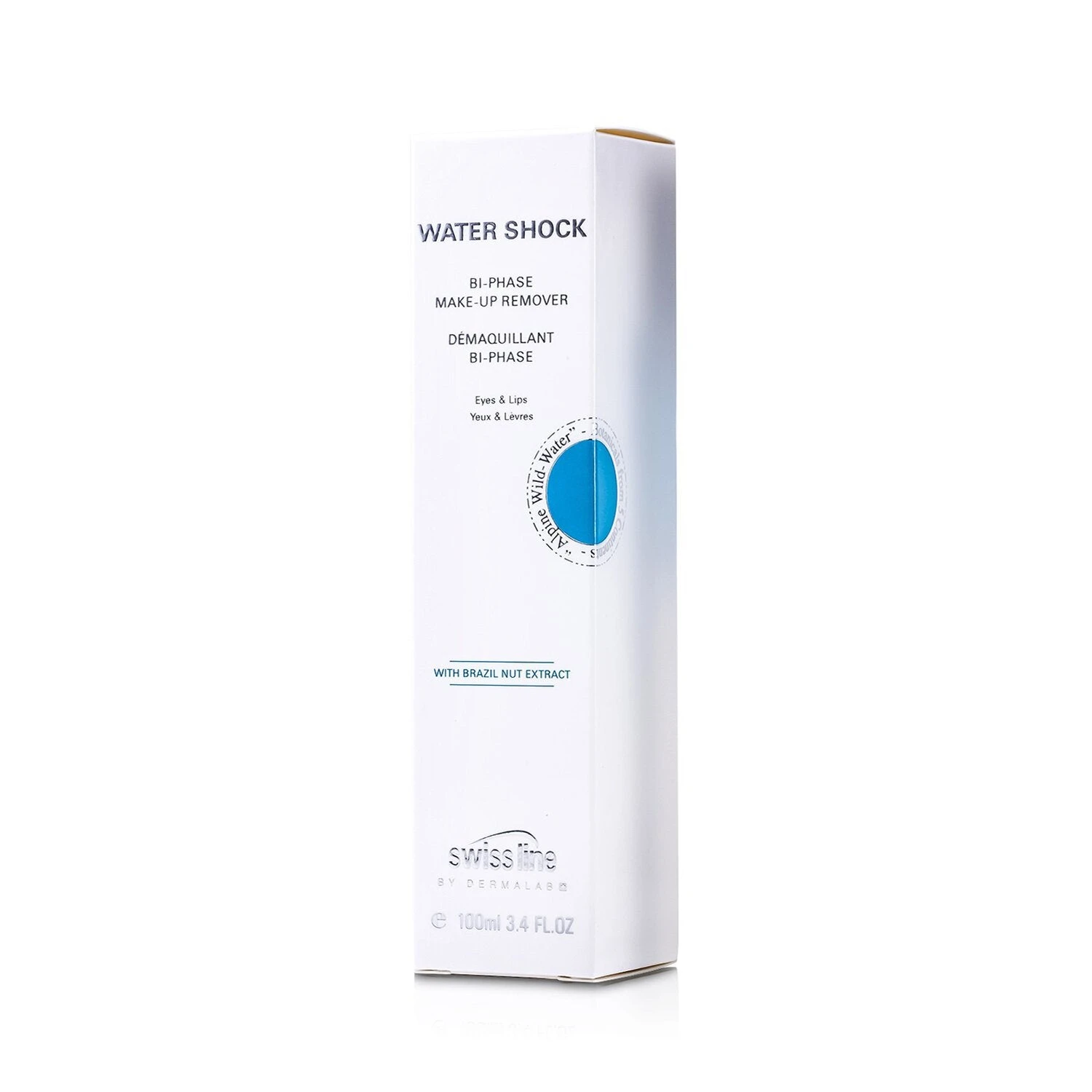 Swissline Water Shock Bi-Phase Make-up Remover - Eyes & Lips 100ml/3.4oz 5 Swissline Water Shock Bi-Phase Make-up Remover - Eyes & Lips 100ml/3.4oz - Image 3