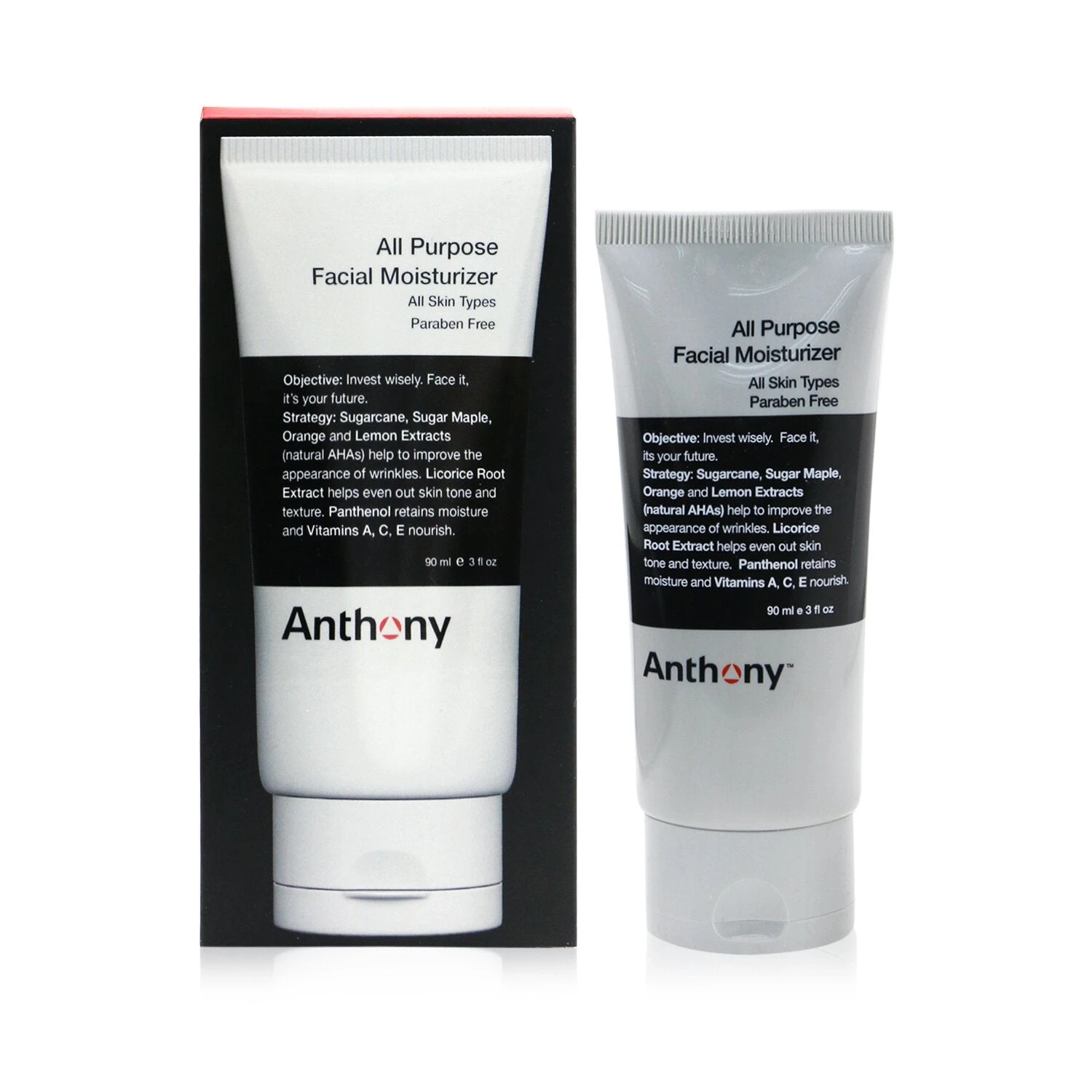 Anthony Logistics For Men All Purpose Facial Moisturizer 90ml/3oz 4 Anthony Logistics For Men All Purpose Facial Moisturizer 90ml/3oz - Image 2