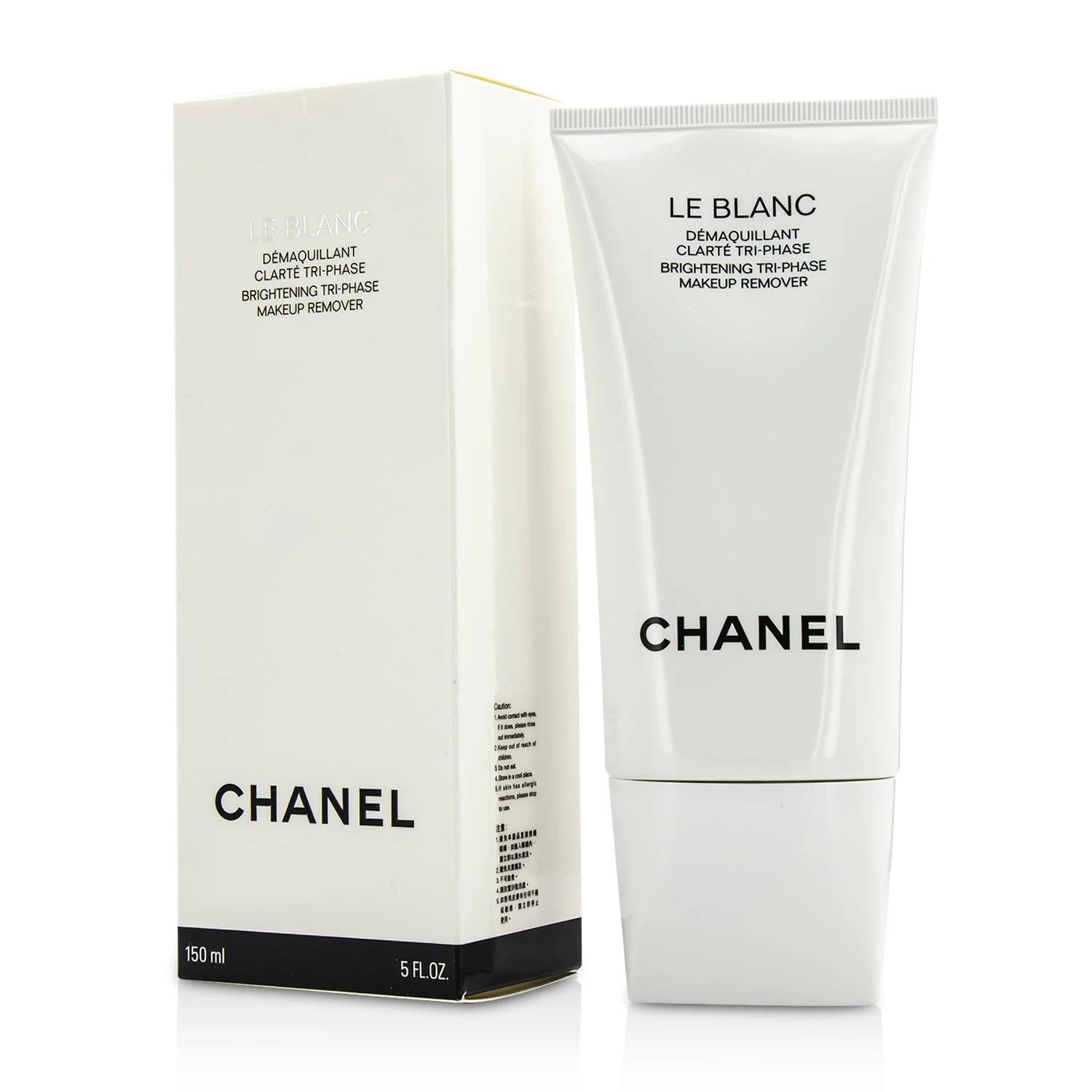Chanel Le Blanc Brightening Tri-Phase Makeup Remover 150ml/5oz 3 Chanel Le Blanc Brightening Tri-Phase Makeup Remover 150ml/5oz