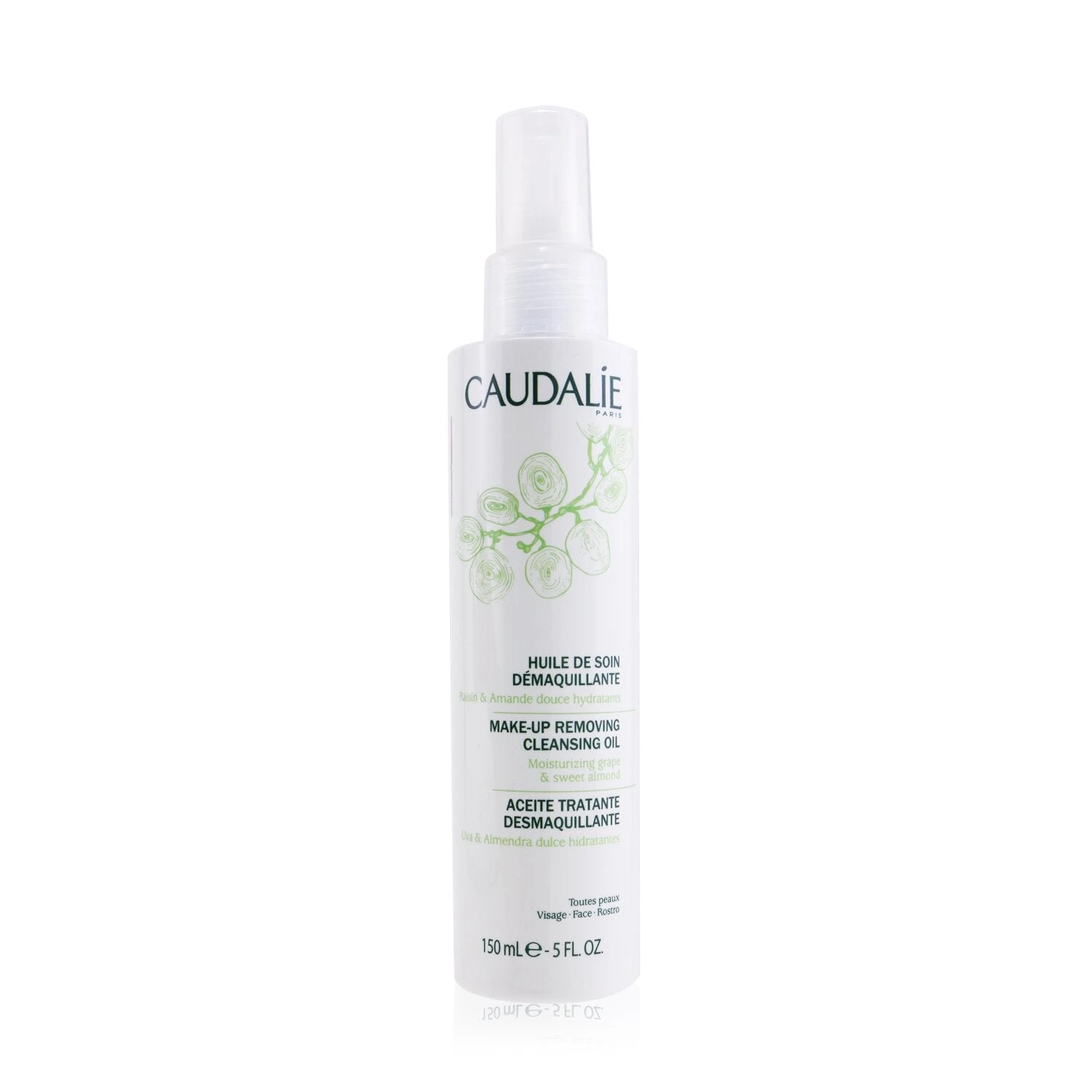 Caudalie Make-Up Removing Cleansing Oil 150ml/5oz 3 Caudalie Make-Up Removing Cleansing Oil 150ml/5oz