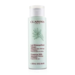 Clarins Anti-Pollution Cleansing Milk With Alpine Herbs, Maringa - Normal Or Dry Skin 200ml/6.9oz
