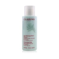 Clarins Anti-Pollution Cleansing Milk With Alpine Herbs, Maringa - Normal Or Dry Skin 400ml/14oz