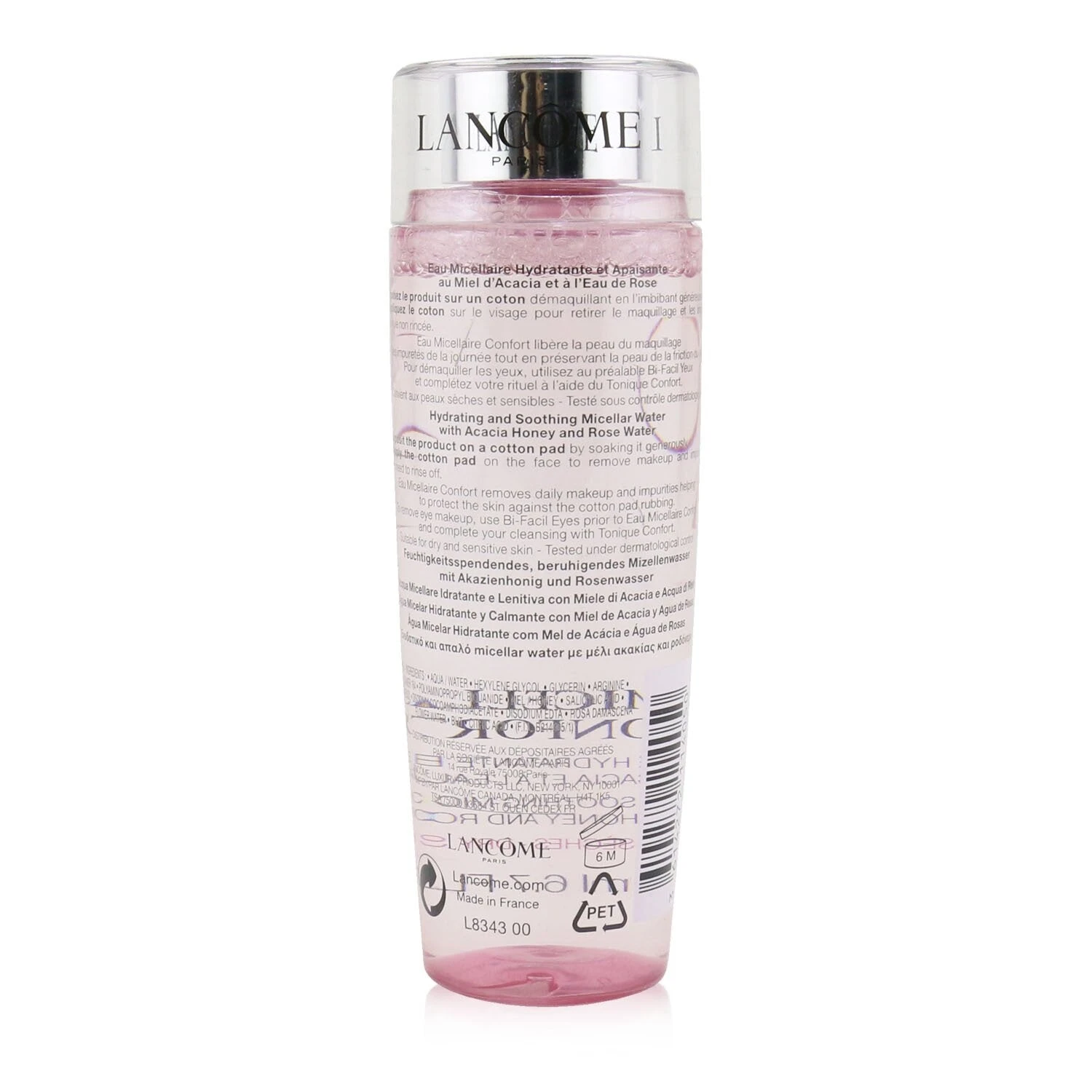 Lancome Eau Micellaire Confort Hydrating & Soothing Micellar Water - For Dry Skin 200ml/6.7oz 5 Lancome Eau Micellaire Confort Hydrating & Soothing Micellar Water - For Dry Skin 200ml/6.7oz - Image 3
