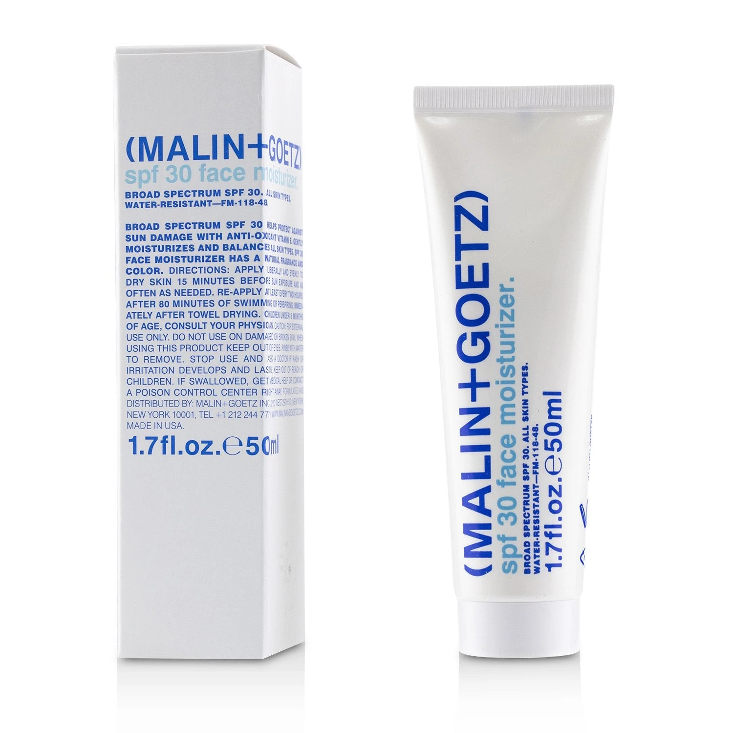 MALIN+GOETZ SPF 30 Face Moisturizer 50ml/1.7oz 3 MALIN+GOETZ SPF 30 Face Moisturizer 50ml/1.7oz