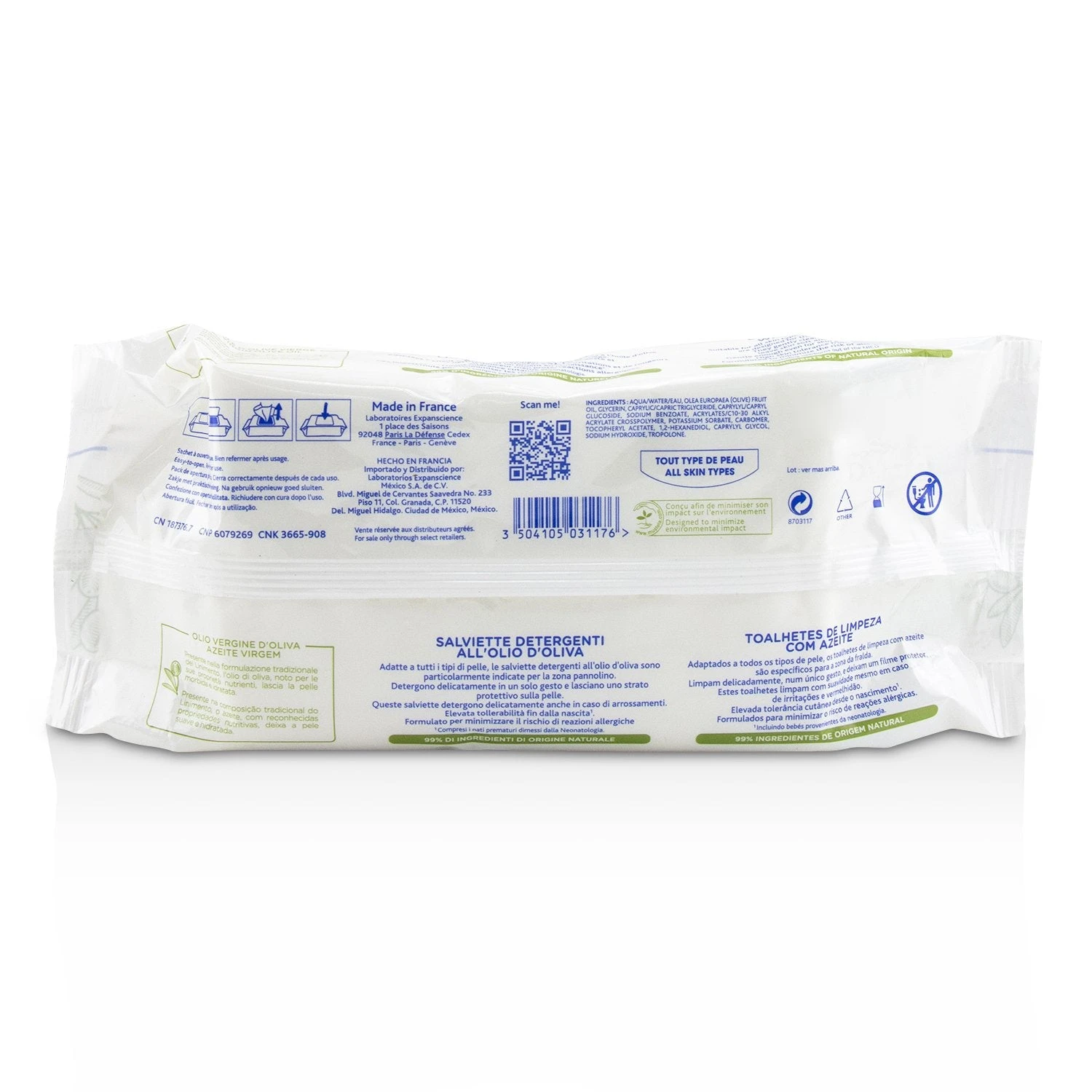 Mustela Stelatopia Replenishing Cleansing Wipes - For Face, Hands & Body 50wipes 5 Mustela Stelatopia Replenishing Cleansing Wipes - For Face, Hands & Body 50wipes - Image 3