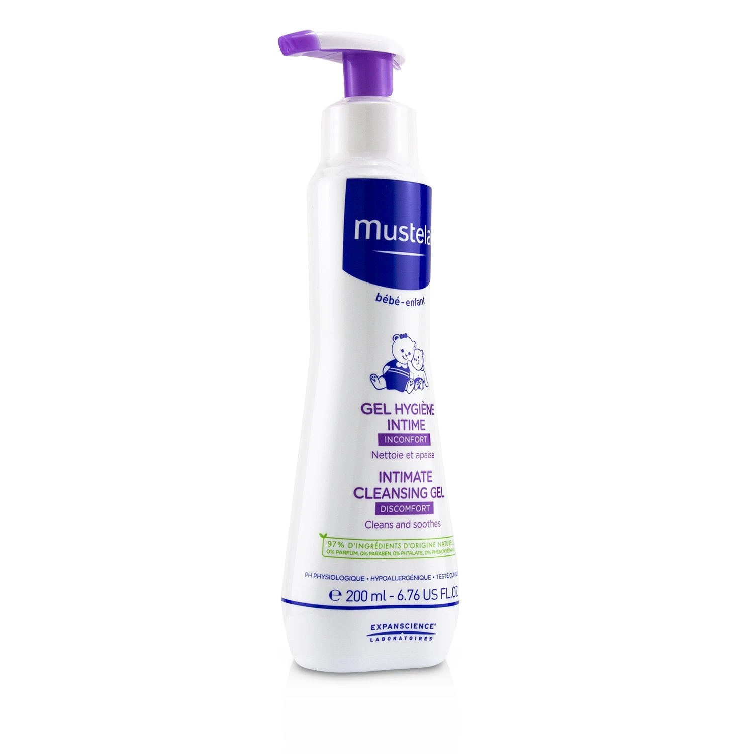 Mustela Intimate Cleansing Gel - Cleanses & Soothes 200ml/6.76oz 4 Mustela Intimate Cleansing Gel - Cleanses & Soothes 200ml/6.76oz - Image 2