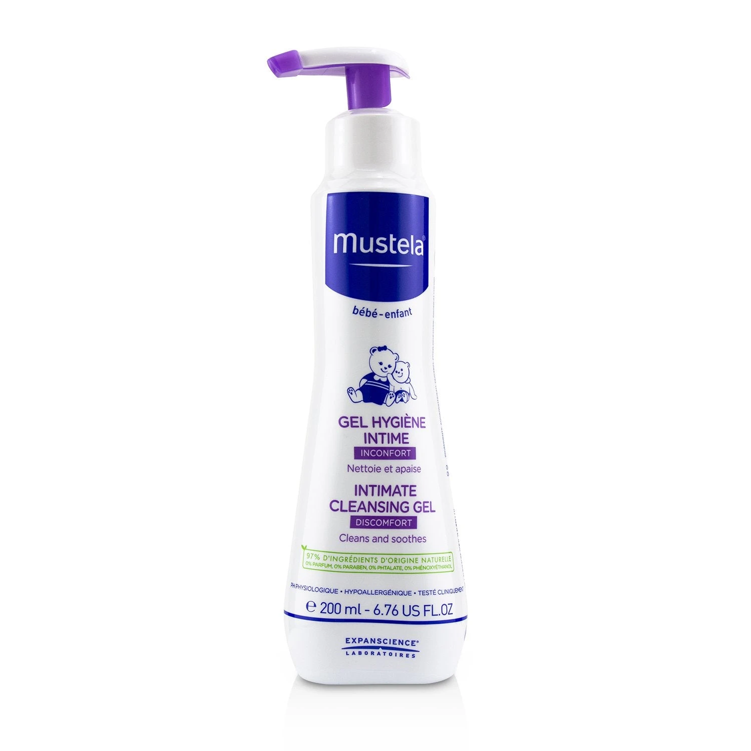 Mustela Intimate Cleansing Gel - Cleanses & Soothes 200ml/6.76oz 3 Mustela Intimate Cleansing Gel - Cleanses & Soothes 200ml/6.76oz