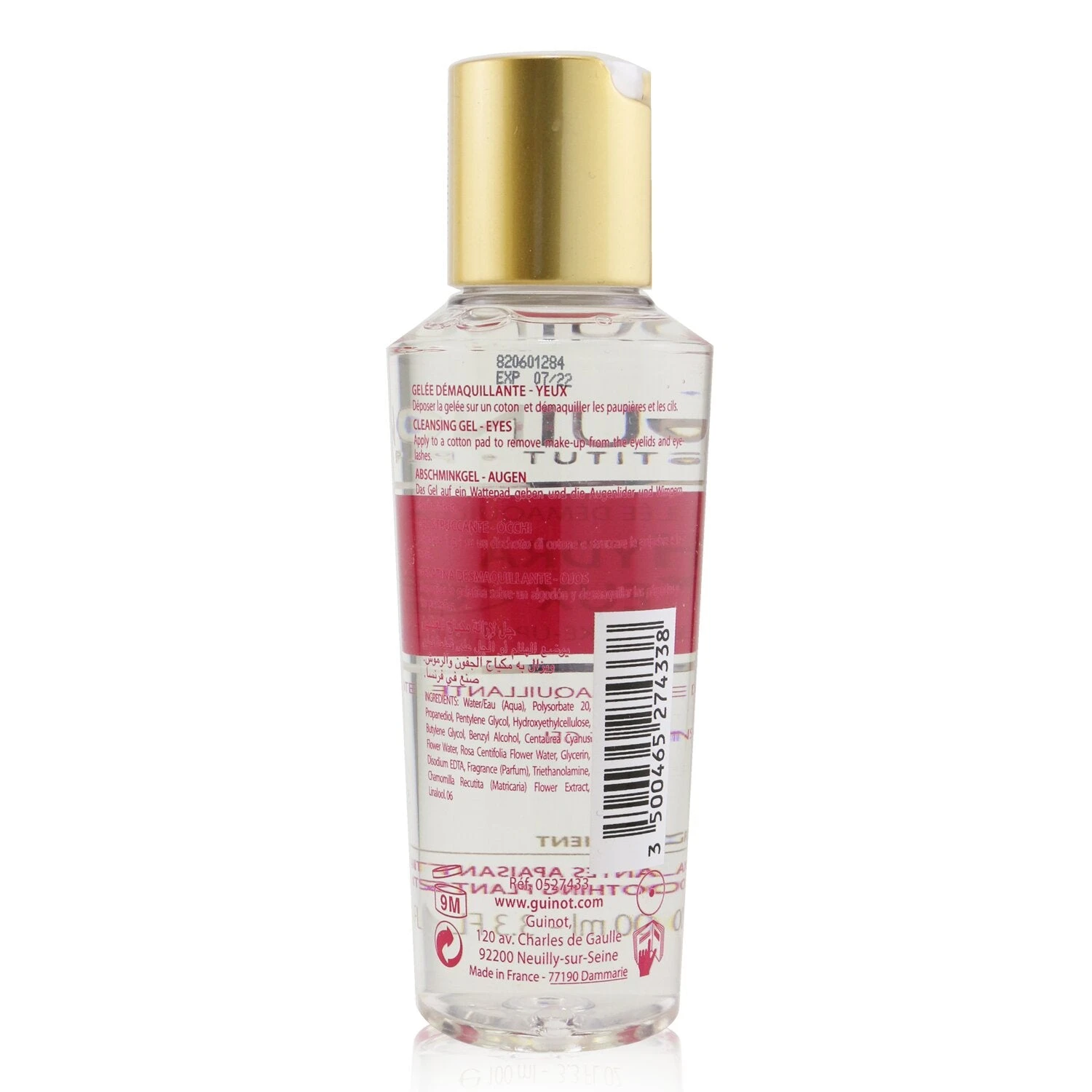 Guinot Hydra Yeux Eye Make-Up Remover 100ml/3.3oz 5 Guinot Hydra Yeux Eye Make-Up Remover 100ml/3.3oz - Image 3