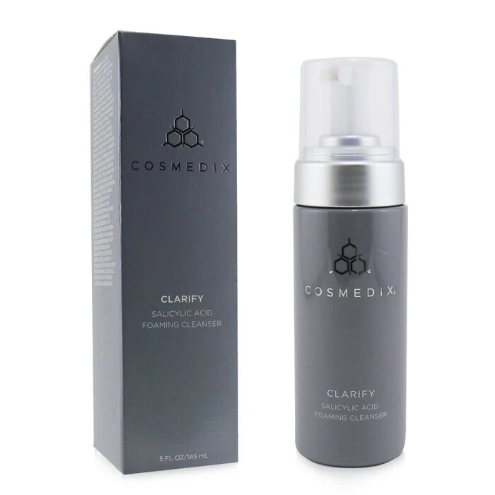 CosMedix Clarify Salicylic Acid Foaming Cleanser 145ml/5oz 3 CosMedix Clarify Salicylic Acid Foaming Cleanser 145ml/5oz