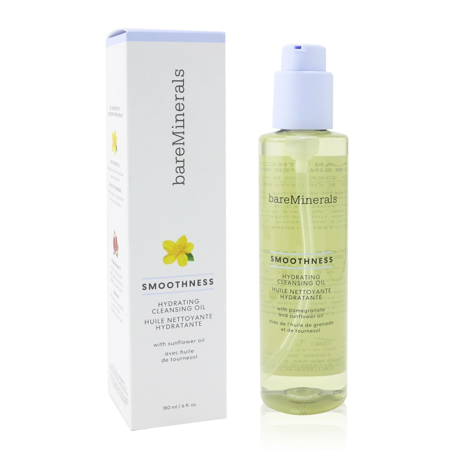BareMinerals Smoothness Hydrating Cleansing Oil (Unboxed) 180ml/6oz 7 BareMinerals Smoothness Hydrating Cleansing Oil (Unboxed) 180ml/6oz - Image 5