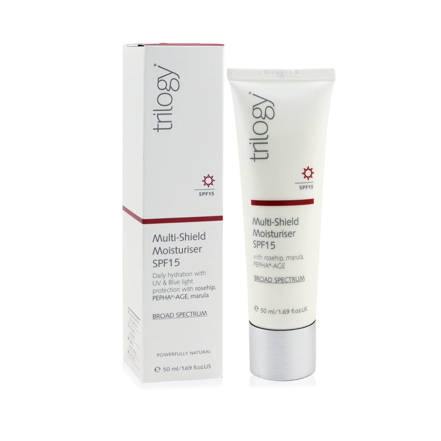 Trilogy Multi-Shield SPF 15 Moisturiser 50ml/1.69oz 4 Trilogy Multi-Shield SPF 15 Moisturiser 50ml/1.69oz - Image 2