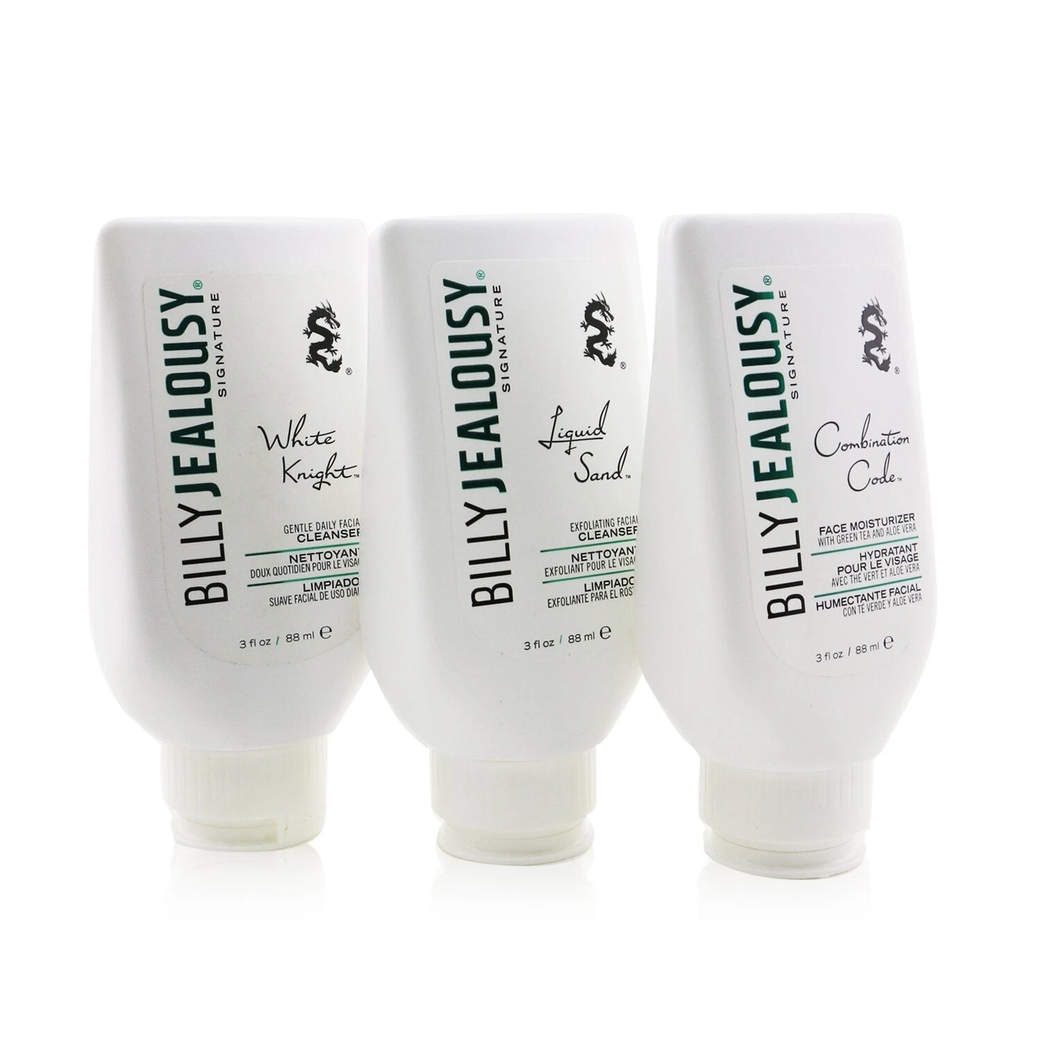 Billy Jealousy Face3Some Kit: Face Moisturizer 88ml + Exfoliating Facial Cleanser 88ml + Gentle Daily Facial Cleanser 88ml 3pcs 7 Billy Jealousy Face3Some Kit: Face Moisturizer 88ml + Exfoliating Facial Cleanser 88ml + Gentle Daily Facial Cleanser 88ml 3pcs - Image 5