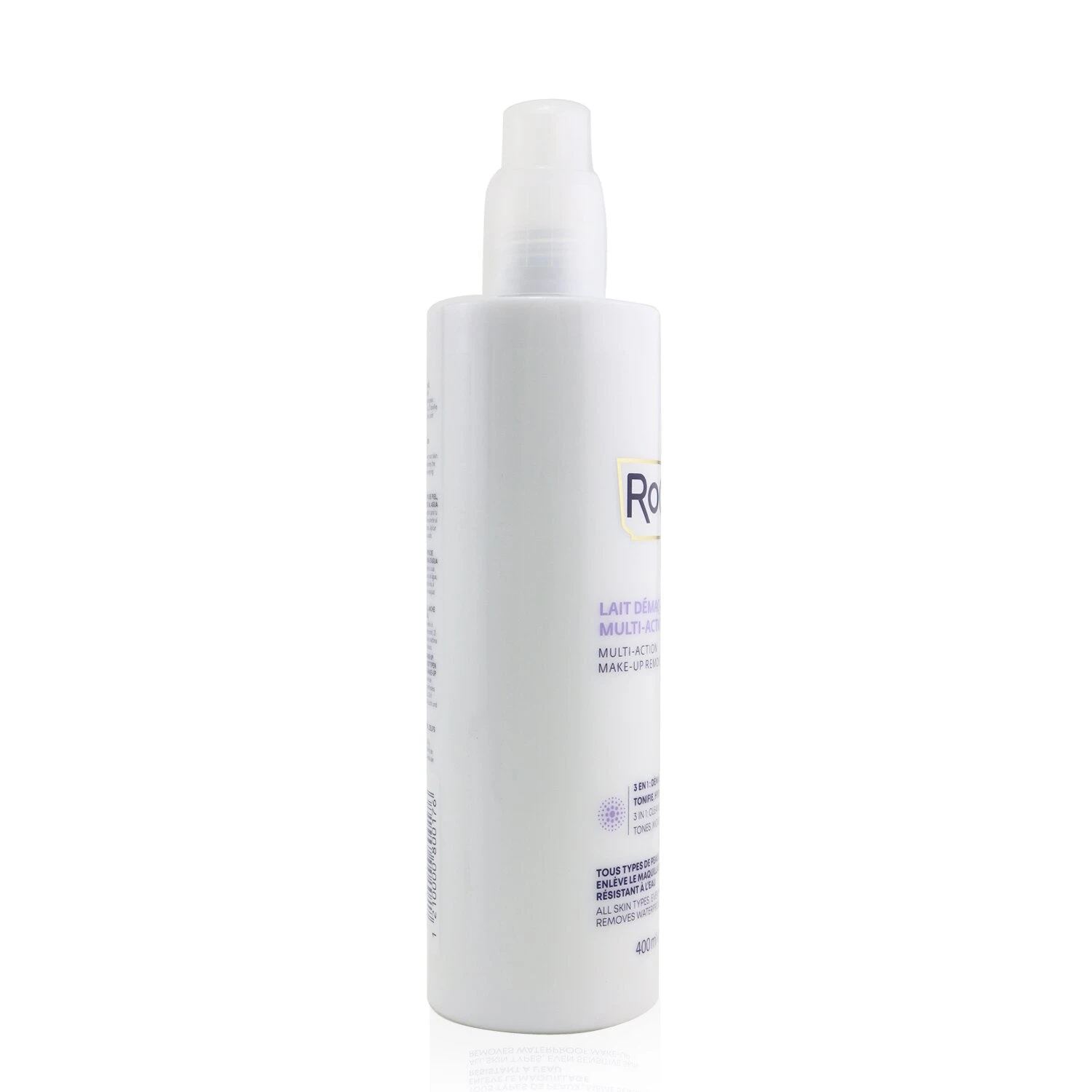 ROC Multi-Action Make-Up Remover Milk - Removes Waterproof Make-Up (All Skin Types, Even Sensitive Skin) 400ml/13.52oz 3 ROC Multi-Action Make-Up Remover Milk - Removes Waterproof Make-Up (All Skin Types, Even Sensitive Skin) 400ml/13.52oz - Image 2