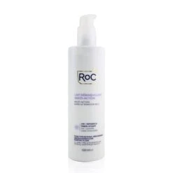 ROC Multi-Action Make-Up Remover Milk - Removes Waterproof Make-Up (All Skin Types, Even Sensitive Skin) 400ml/13.52oz