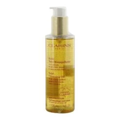 Clarins Total Cleansing Oil With Alpine Golden Gentian & Lemon Balm Extracts (All Waterproof Make-up) 150ml/5oz