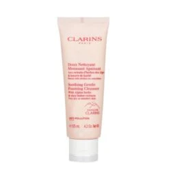 Clarins Soothing Gentle Foaming Cleanser With Alpine Herbs & Shea Butter Extracts - Very Dry Or Sensitive Skin 125ml/4.2oz