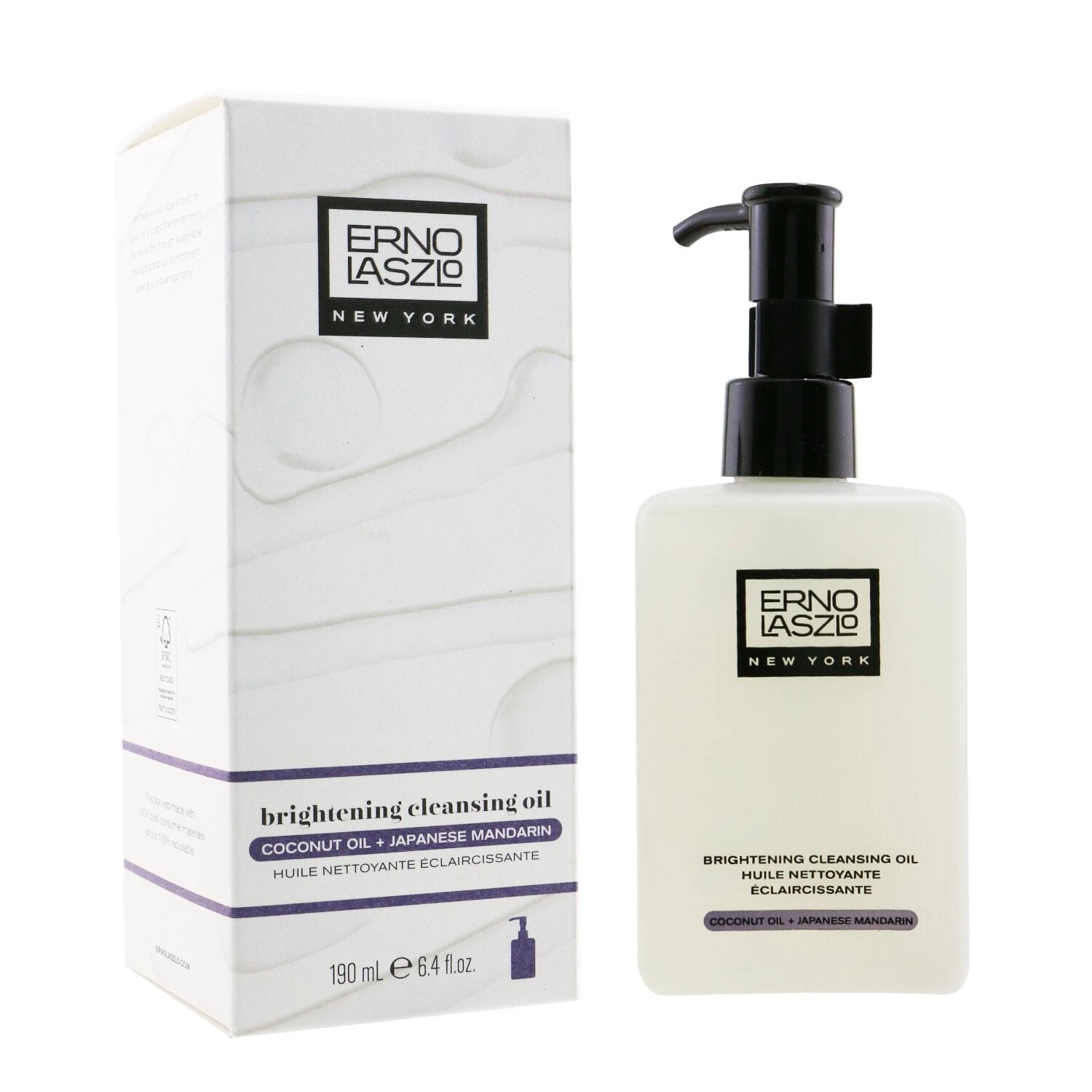 Erno Laszlo Brightening Cleansing Oil 190ml/6.4oz 4 Erno Laszlo Brightening Cleansing Oil 190ml/6.4oz - Image 2