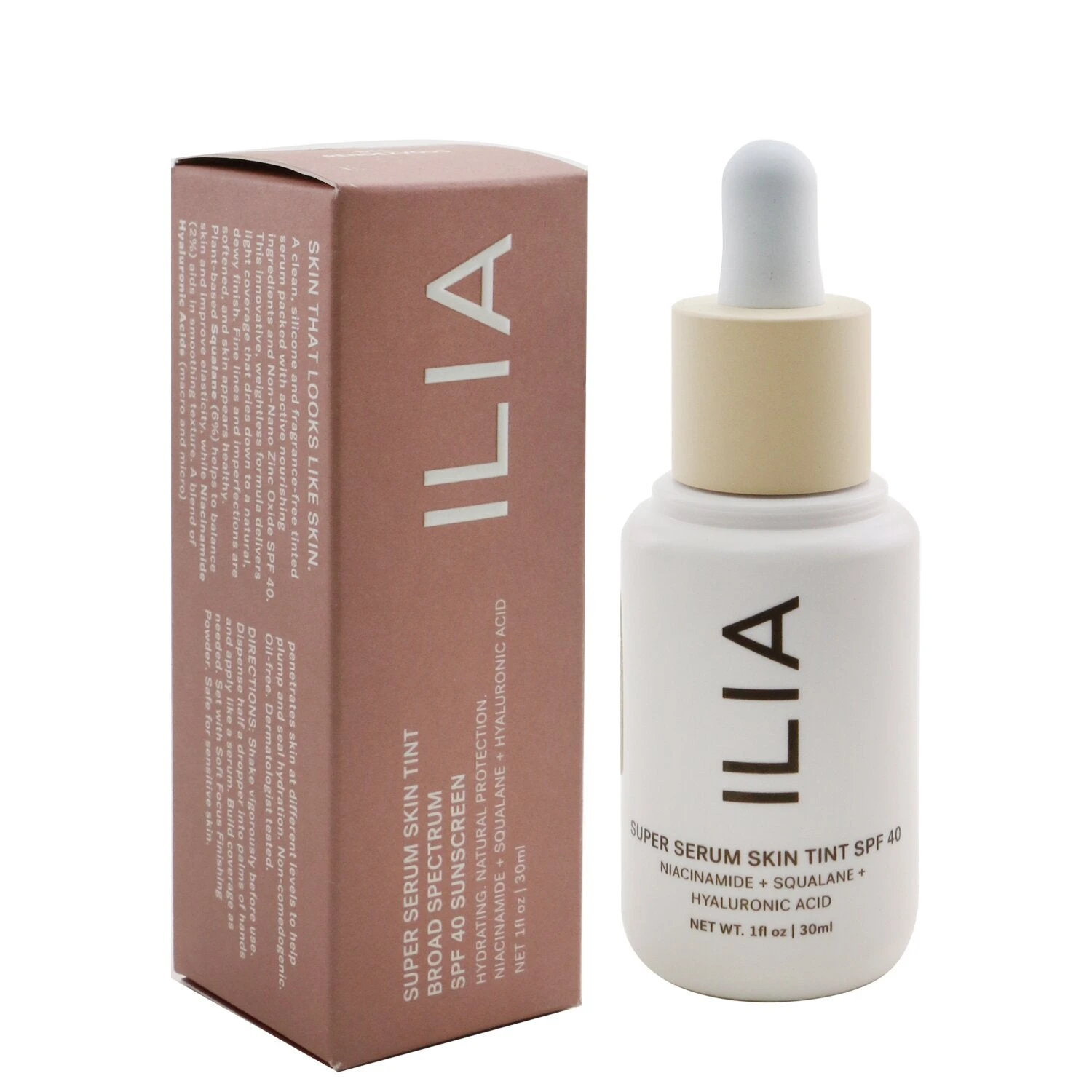 ILIA Super Serum Skin Tint SPF 40 - # ST9 Paloma (Medium With Neutral Undertones) 30ml/1oz 5 ILIA Super Serum Skin Tint SPF 40 - # ST9 Paloma (Medium With Neutral Undertones) 30ml/1oz - Image 3