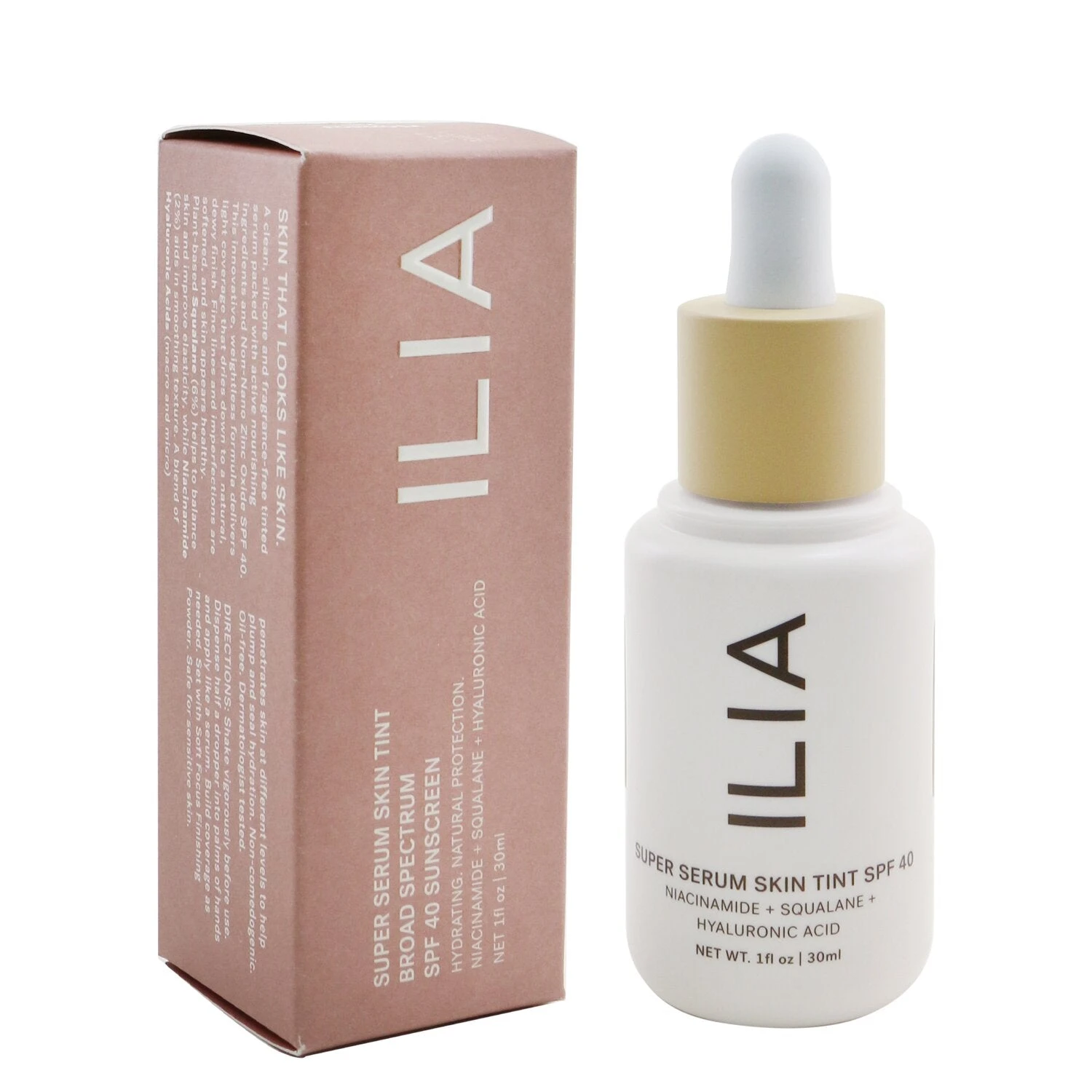 ILIA Super Serum Skin Tint SPF 40 - # ST9 Paloma (Medium With Neutral Undertones) 30ml/1oz 14 ILIA Super Serum Skin Tint SPF 40 - # ST9 Paloma (Medium With Neutral Undertones) 30ml/1oz - Image 12