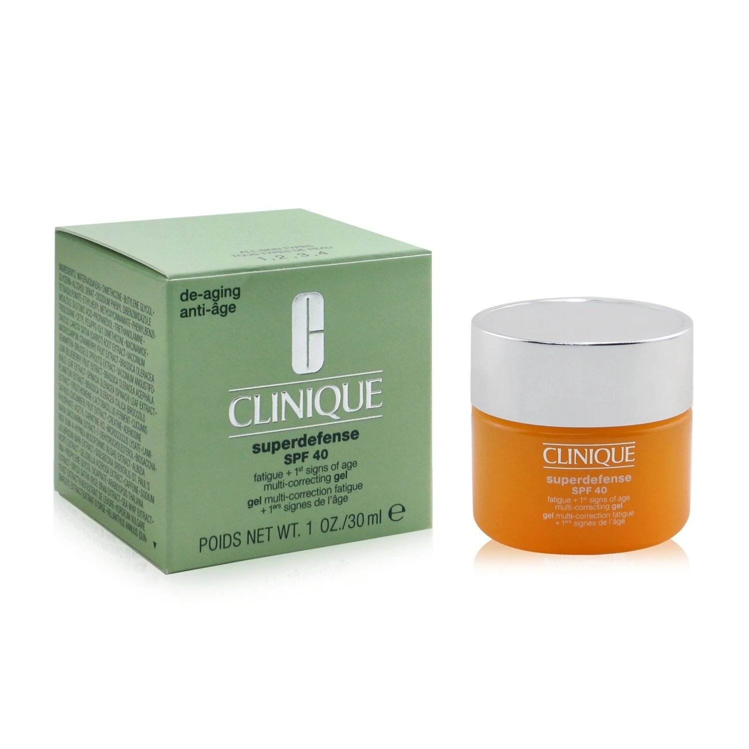 Clinique Superdefense SPF 40 Fatigue + 1st Signs Of Age Multi-Correcting Gel 50ml/1.7oz 10 Clinique Superdefense SPF 40 Fatigue + 1st Signs Of Age Multi-Correcting Gel 50ml/1.7oz - Image 8