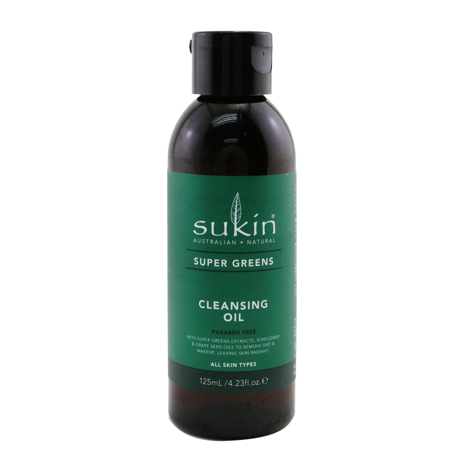 Sukin Super Greens Cleansing Oil (All Skin Types) 125ml/4.23oz 3 Sukin Super Greens Cleansing Oil (All Skin Types) 125ml/4.23oz