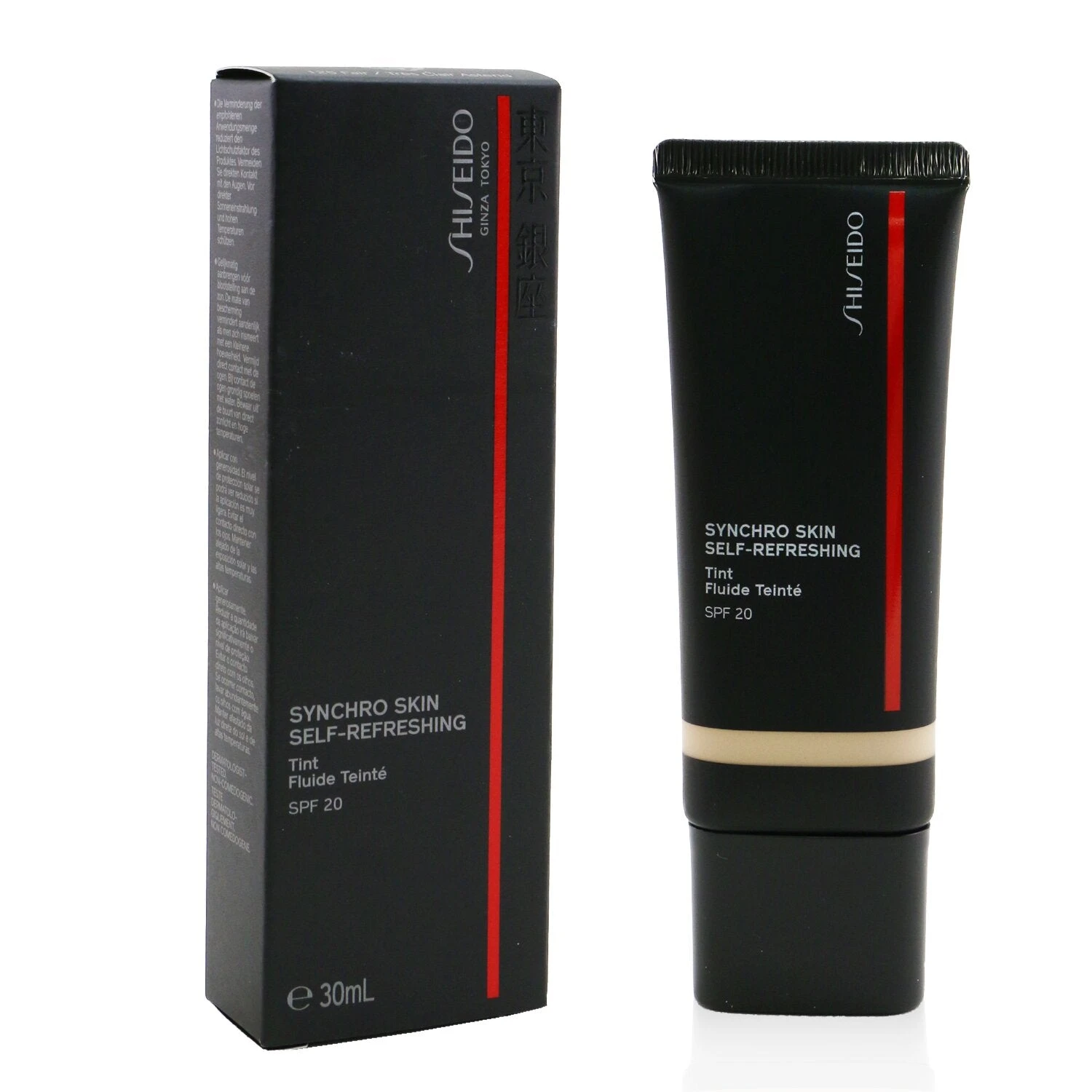 Shiseido Synchro Skin Self Refreshing Tint SPF 20 - # 335 Medium/ Moyen Katsura 30ml/1oz 7 Shiseido Synchro Skin Self Refreshing Tint SPF 20 - # 335 Medium/ Moyen Katsura 30ml/1oz - Image 5