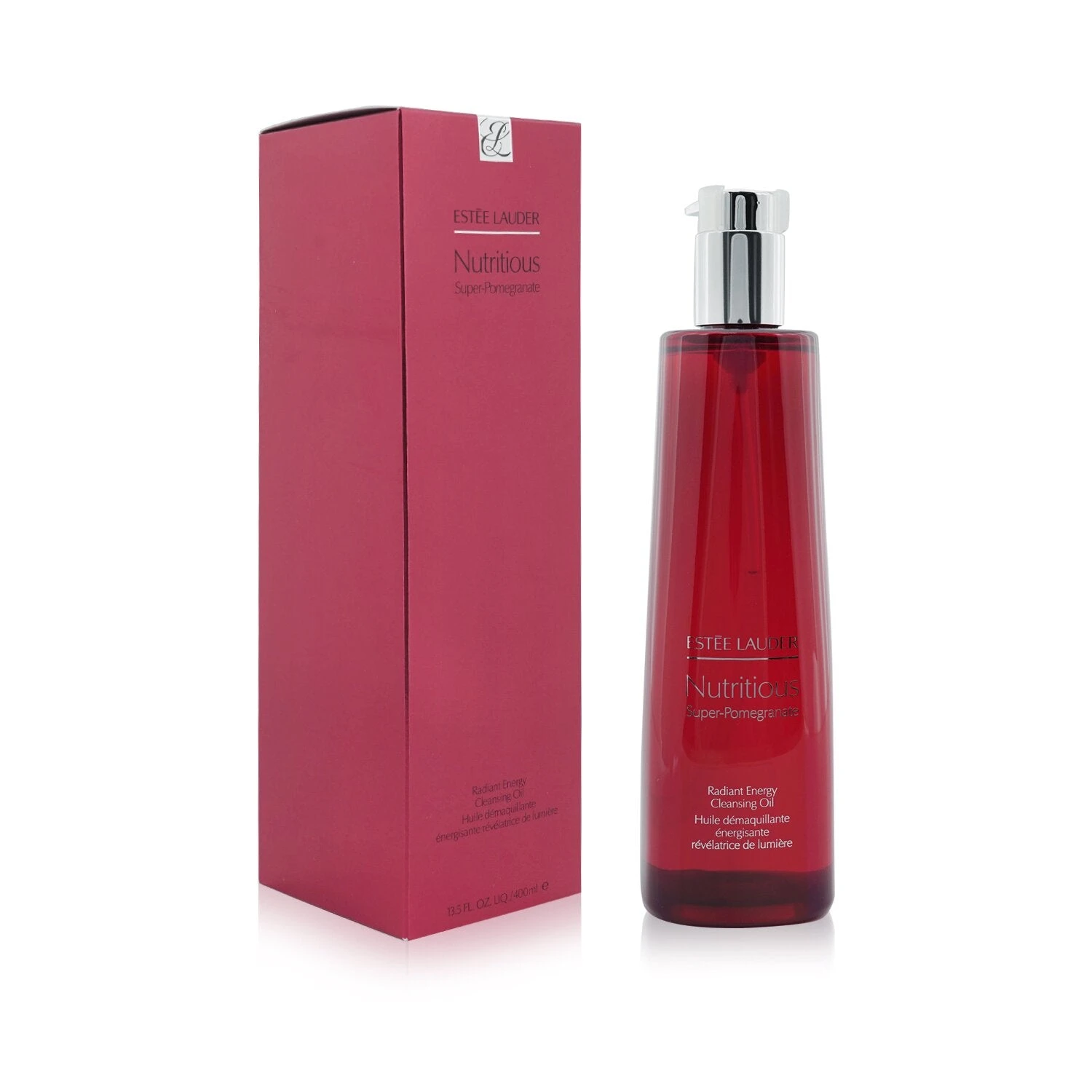 Estee Lauder Nutritious Super-Pomegranate Radiant Energy Cleansing Oil 400ml/13.5oz 4 Estee Lauder Nutritious Super-Pomegranate Radiant Energy Cleansing Oil 400ml/13.5oz - Image 2