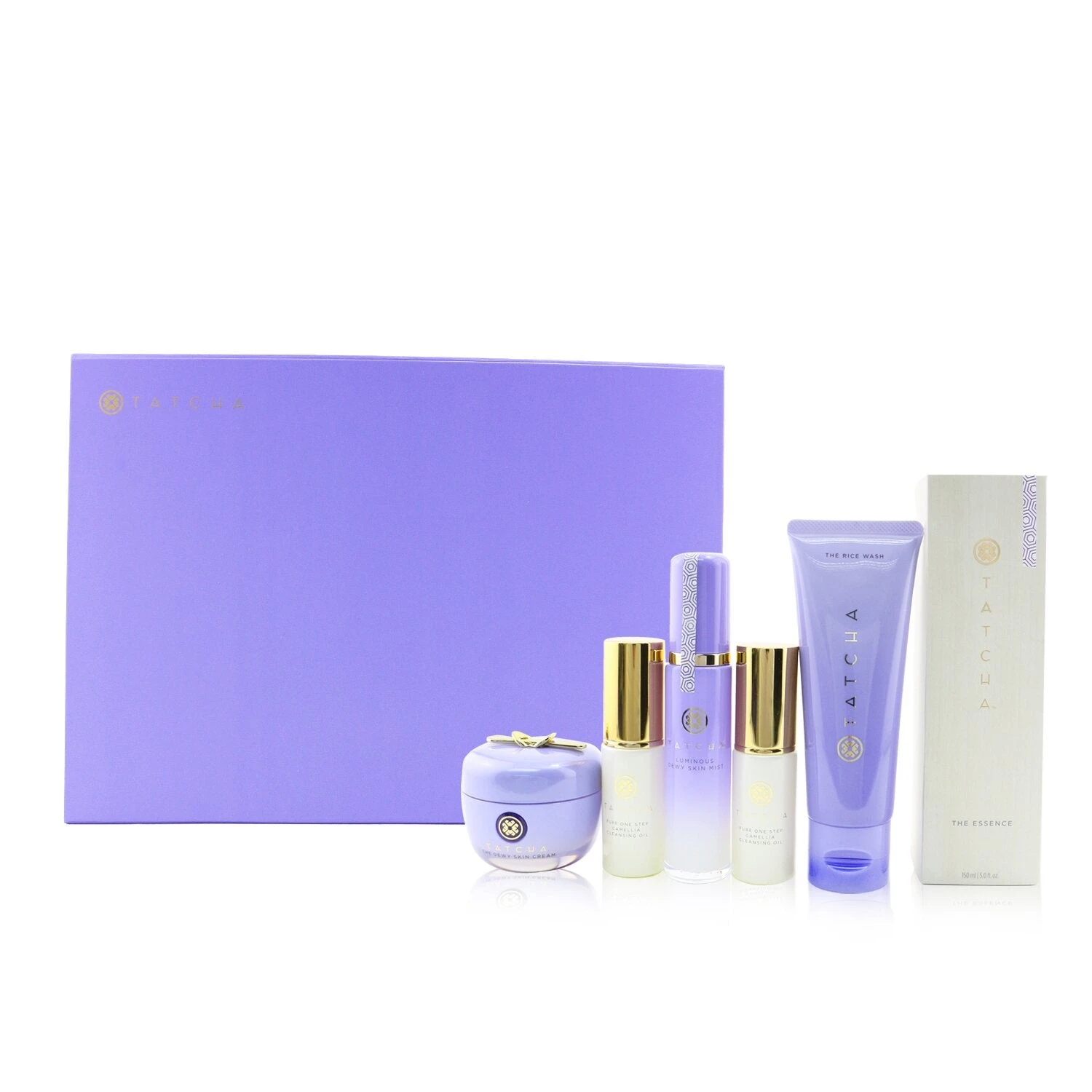 Tatcha CNY Limited Edition Set: The Essence 150ml + Dewy Cream 50ml + Rice Wash 120ml + Dewy Mist 40ml + Cleansing Oil 2x25ml 6pcs 4 Tatcha CNY Limited Edition Set: The Essence 150ml + Dewy Cream 50ml + Rice Wash 120ml + Dewy Mist 40ml + Cleansing Oil 2x25ml 6pcs - Image 2