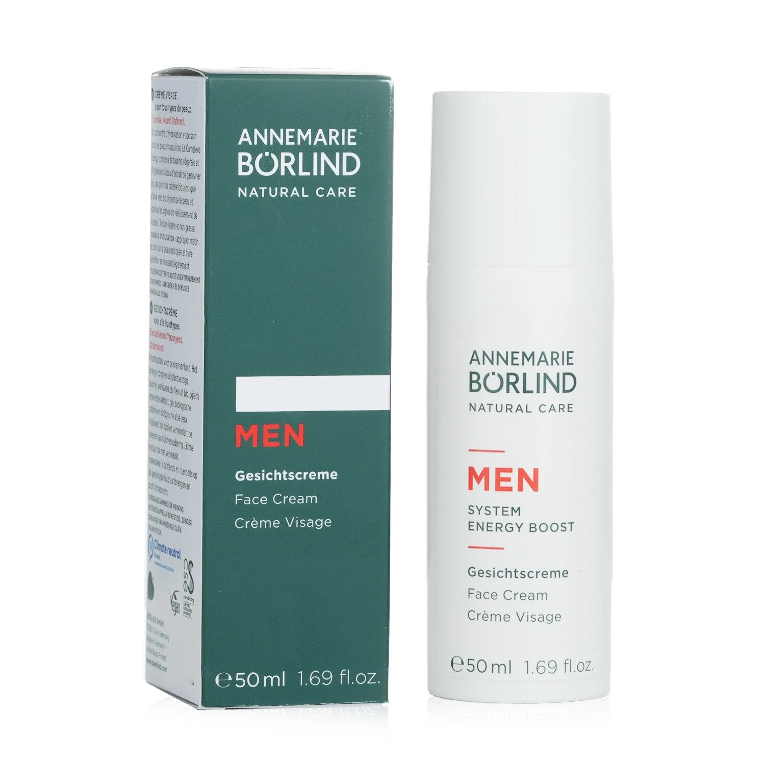 Annemarie Borlind Men System Energy Boost Face Cream 50ml/1.69oz 4 Annemarie Borlind Men System Energy Boost Face Cream 50ml/1.69oz - Image 2