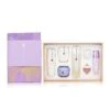 Tatcha Special Edition Luxury Kiri Set: The Camellia Cleansing Oil, The Rice Polish, The Essence, The Dewy Skin Cream, The Silk Peony, The Kissu Lip Mask, The Liquid Silk Canvas 5pcs