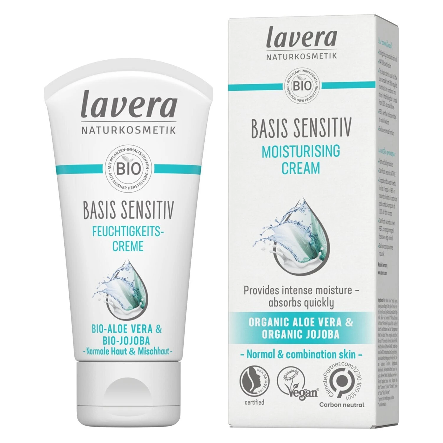 Lavera Basis Sensitiv Moisturising Cream 50ml/1.6oz 3 Lavera Basis Sensitiv Moisturising Cream 50ml/1.6oz