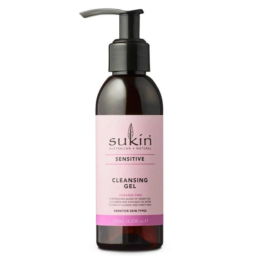 Sukin Sensitive Cleansing Gel 125ml 3 Sukin Sensitive Cleansing Gel 125ml