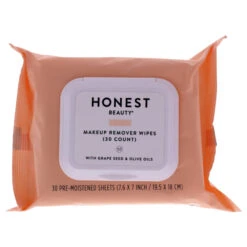 Honest Makeup Remover Wipes By Honest For Unisex - 30 Count Wipes