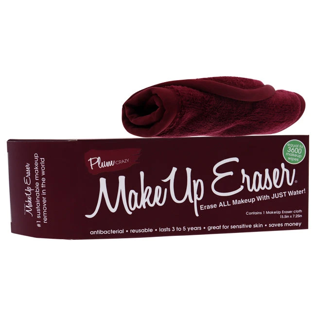 MakeUp Eraser Makeup Remover Cloth - Plum By MakeUp Eraser For Women - 1 Pc Cloth 3 MakeUp Eraser Makeup Remover Cloth - Plum By MakeUp Eraser For Women - 1 Pc Cloth