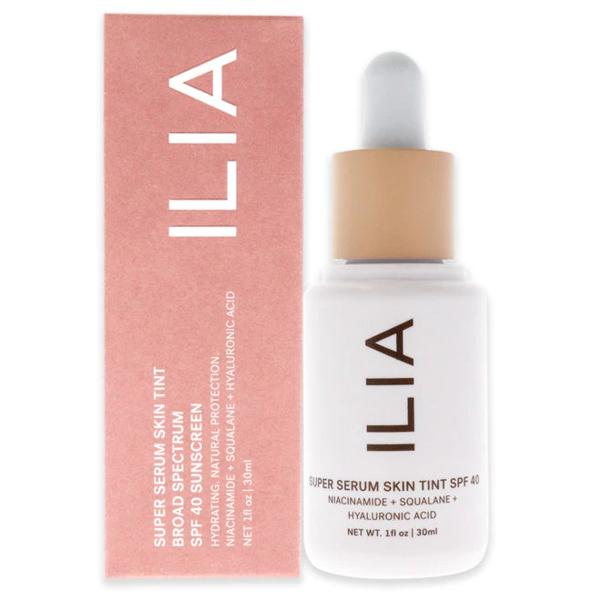 ILIA Beauty Super Serum Skin Tint Foundation SPF 40 - ST8 Shela By ILIA Beauty For Women - 1 Oz Foundation 4 ILIA Beauty Super Serum Skin Tint Foundation SPF 40 - ST8 Shela By ILIA Beauty For Women - 1 Oz Foundation - Image 2