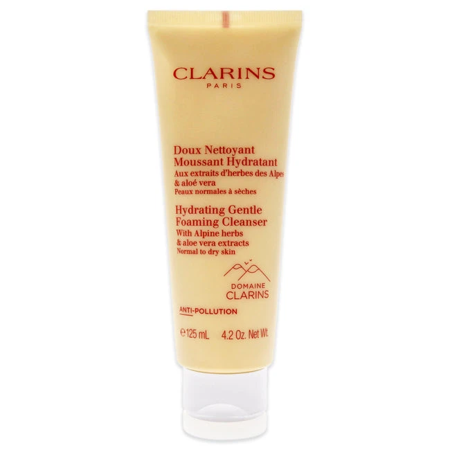 Clarins Hydrating Gentle Foaming Cleanser By Clarins For Unisex - 4.2 Oz Cleanser 3 Clarins Hydrating Gentle Foaming Cleanser By Clarins For Unisex - 4.2 Oz Cleanser