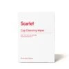 Scarlet On-The-Go Cup Cleansing Wipes -Clari Beauty Shop ScarletCupWipeBox