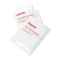 Scarlet On-The-Go Cup Cleansing Wipes -Clari Beauty Shop ScarletCupWipesOpen