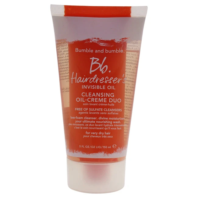 Bumble And Bumble Bb. Hairdressers Invisible Cleansing Oil-Creme Duo By Bumble And Bumble For Unisex - 5 Oz Cleanser 3 Bumble And Bumble Bb. Hairdressers Invisible Cleansing Oil-Creme Duo By Bumble And Bumble For Unisex - 5 Oz Cleanser