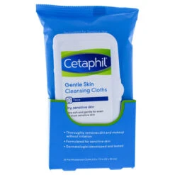 Cetaphil Gentle Skin Cleansing Cloths - Sensitive Skin By Cetaphil For Unisex - 25 Count Towelettes
