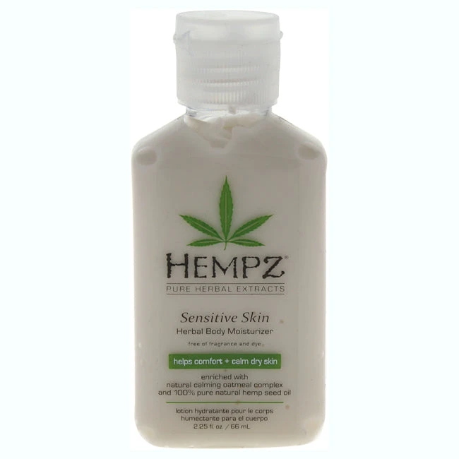 Hempz Sensitive Skin Herbal Body Moisturizer By Hempz For Unisex - 2.25 Oz Moisturizer 3 Hempz Sensitive Skin Herbal Body Moisturizer By Hempz For Unisex - 2.25 Oz Moisturizer