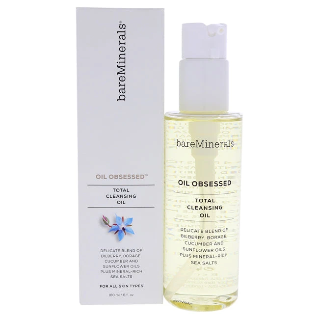 BareMinerals Oil Obsessed Total Cleansing Oil By BareMinerals For Unisex - 6 Oz Cleanser 3 BareMinerals Oil Obsessed Total Cleansing Oil By BareMinerals For Unisex - 6 Oz Cleanser